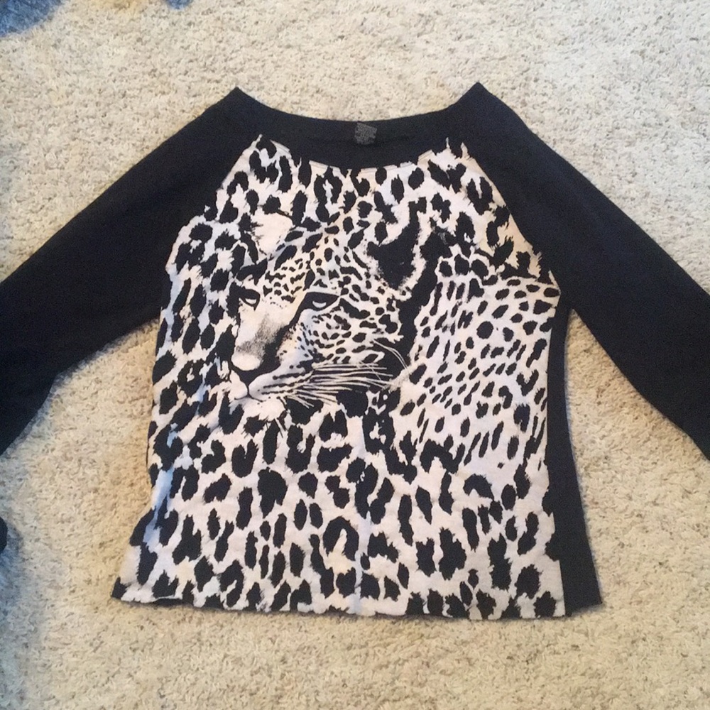 Cheetah print shirt